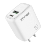 Chargeur mural 20W USB-A/USB-C (PD) PowerCharge (en vrac)