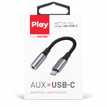Adaptateur audio auxiliaire 3.5mm à USB-C