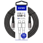 Câble USB-C à USB-C (3m) 3A