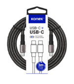 Câble USB-C à USB-C (3m) 3A