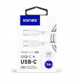 Câble USB-C à USB-C (1m) 3A SpeedCord MAX