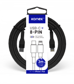 USB-C to Lightning Cable (8-PIN) (3m) 3A