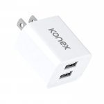 Chargeur mural USB 2.4A double port (en vrac)