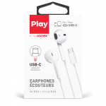Écouteurs filaires avec connecteur USB-C