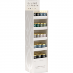 Présentoir plancher chandelles de soja Home Fresh - Collection Hiver 2025