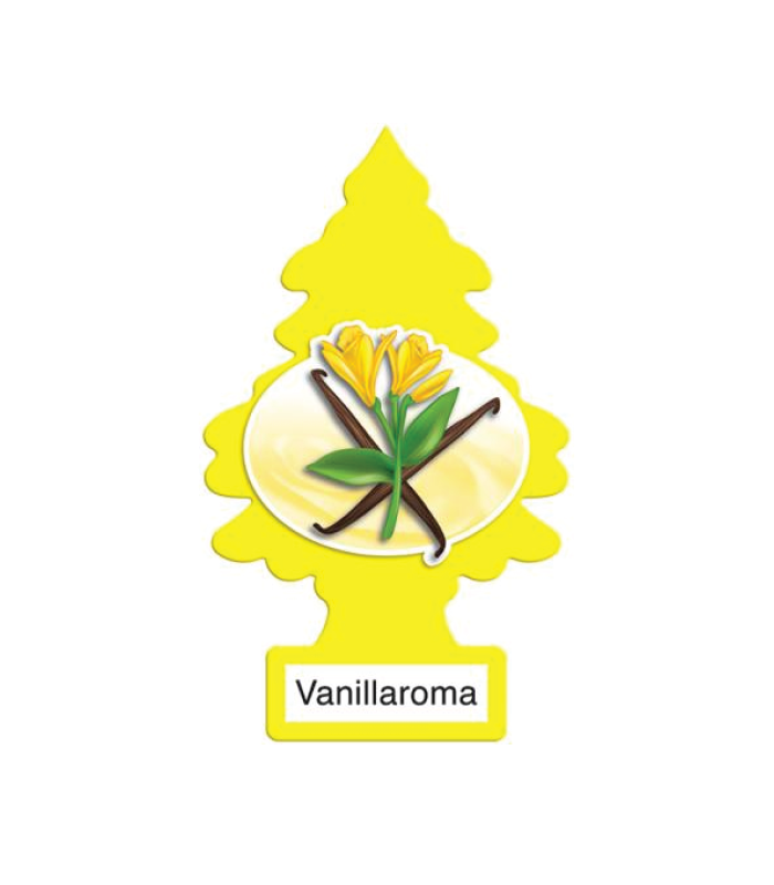 vanillaroma-little-trees Désodorisant à suspendre Little Trees "Vanillaroma" (24x 1-pack) – Image 1
