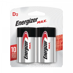 Energizer Piles Alcaline Max D, 2-pq