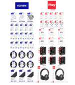 Présentoir plancher accessoires électroniques Konex & Play - Sélection pharmacies/quincailleries – Image 4