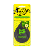 Désodorisant à suspendre pour voiture Black Drop "Pomme Verte"