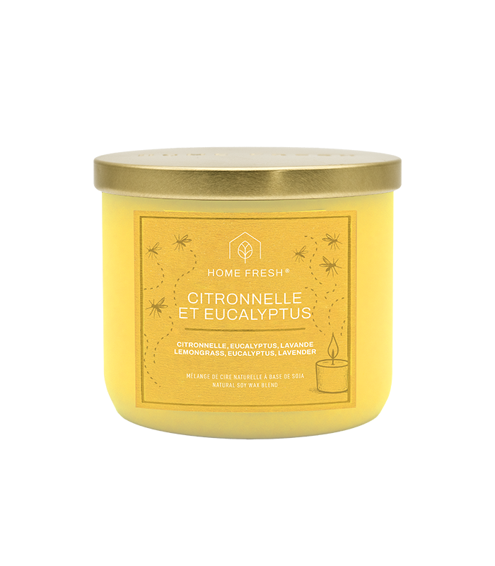 citronnelle-eucalyptus-3m Chandelle de soja "Citronnelle et Eucalyptus" - 3 mèches – Image 1