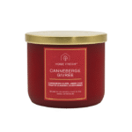 Chandelle de soja "Canneberge Givrée" - 3 mèches