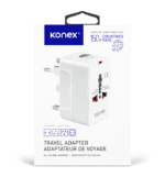 Adaptateur de voyage universel tout-en-un