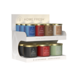 Présentoir comptoir chandelles de soja Home Fresh - Collection Automne/Hiver 2026